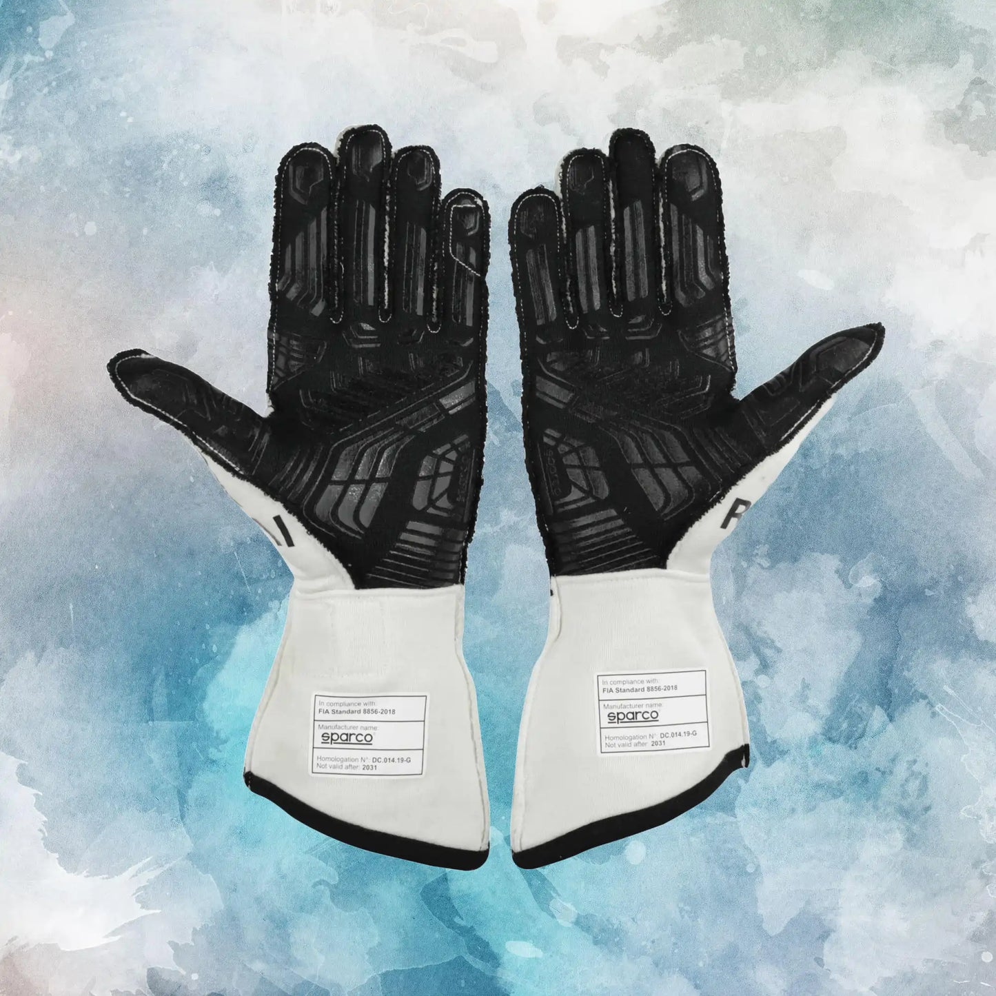 2021 Kimi Raikkonen Alfa Romeo F1 Gloves / Alfa Romeo F1 Replica Race Gloves - view 2
