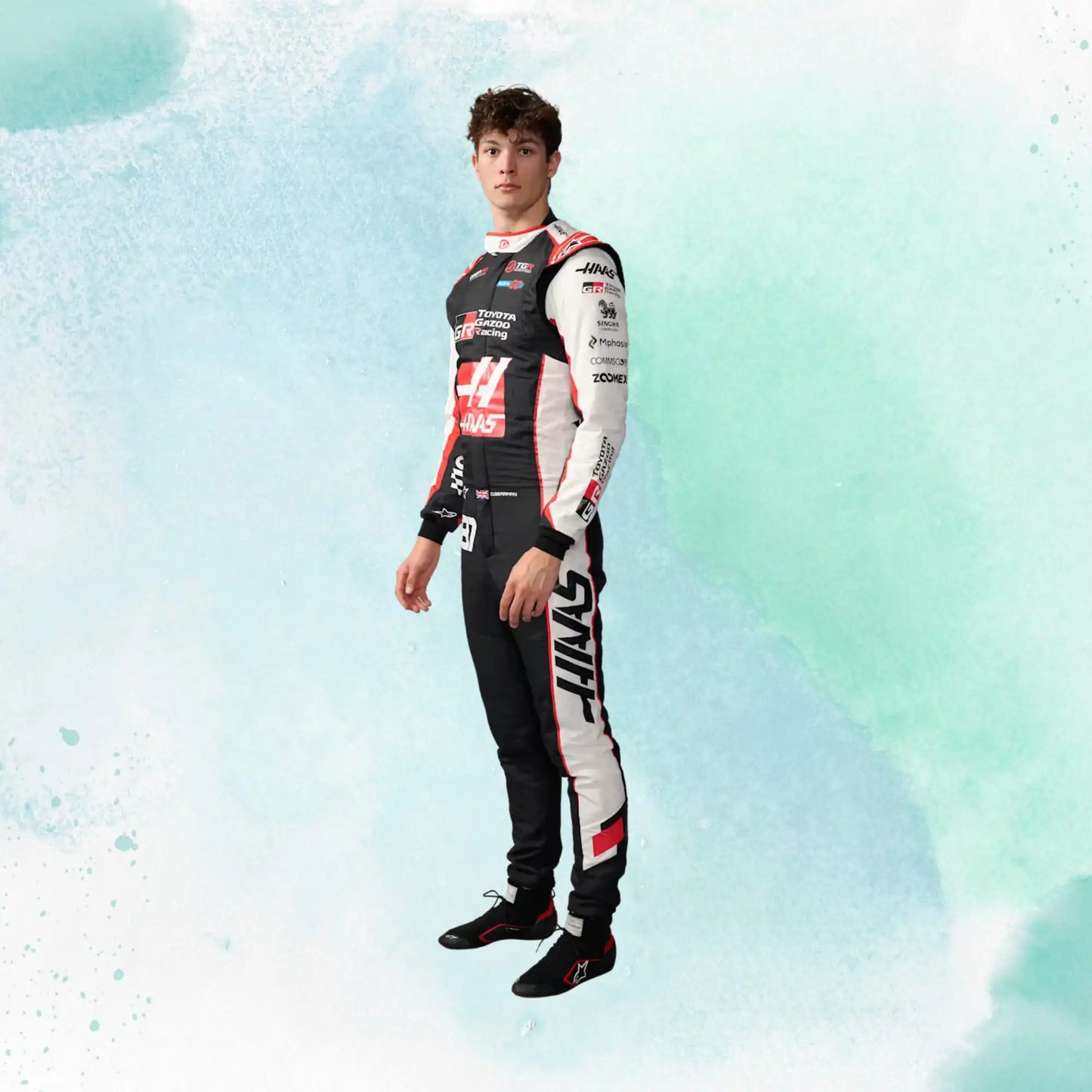 2026 Oliver Bearman Formula One MoneyGram Haas F1 Team Replica Racing Suit - view 7