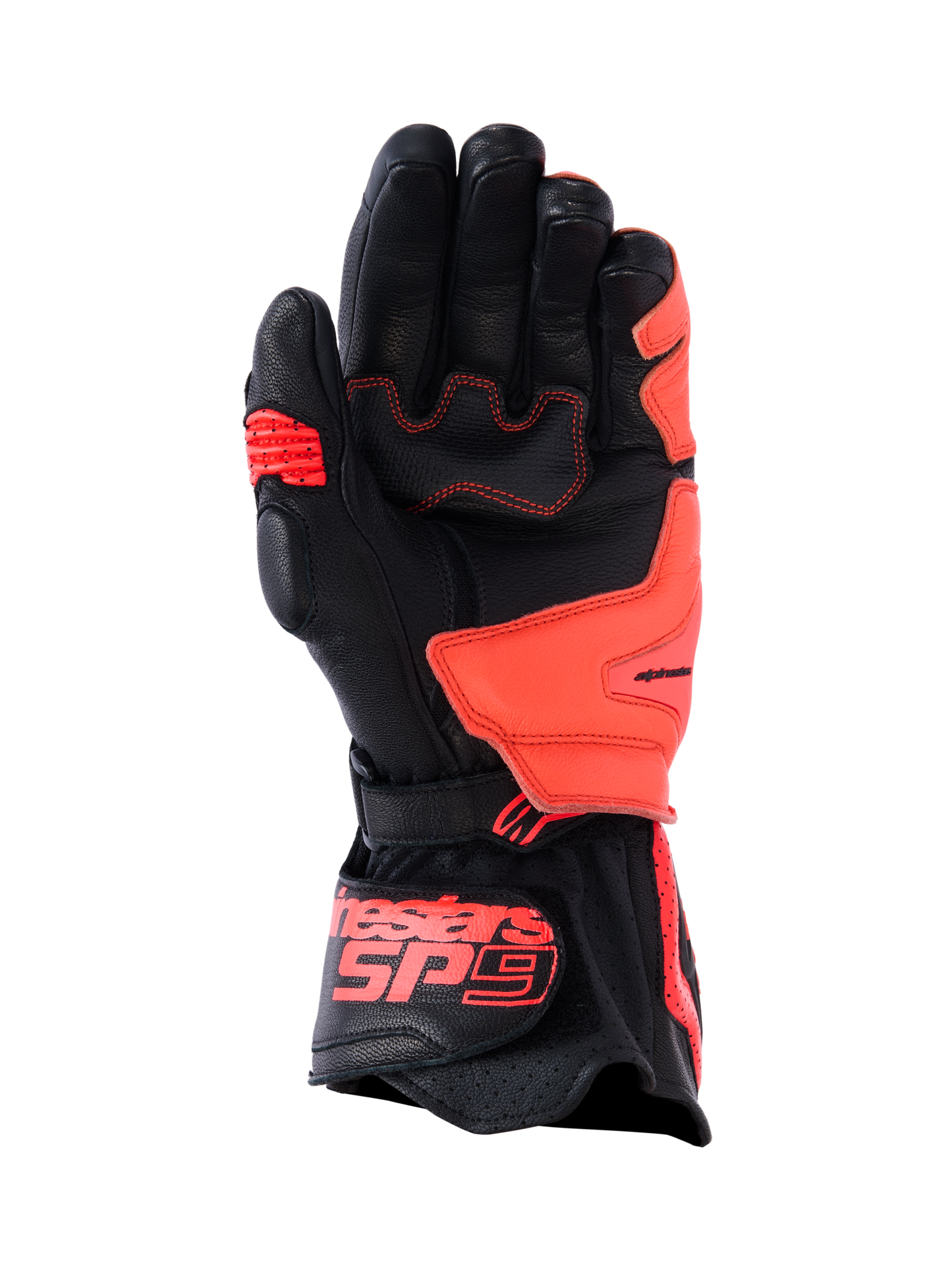 Alpinestars SP-9 Gloves Black/Red motorcycle gloves – image 2
