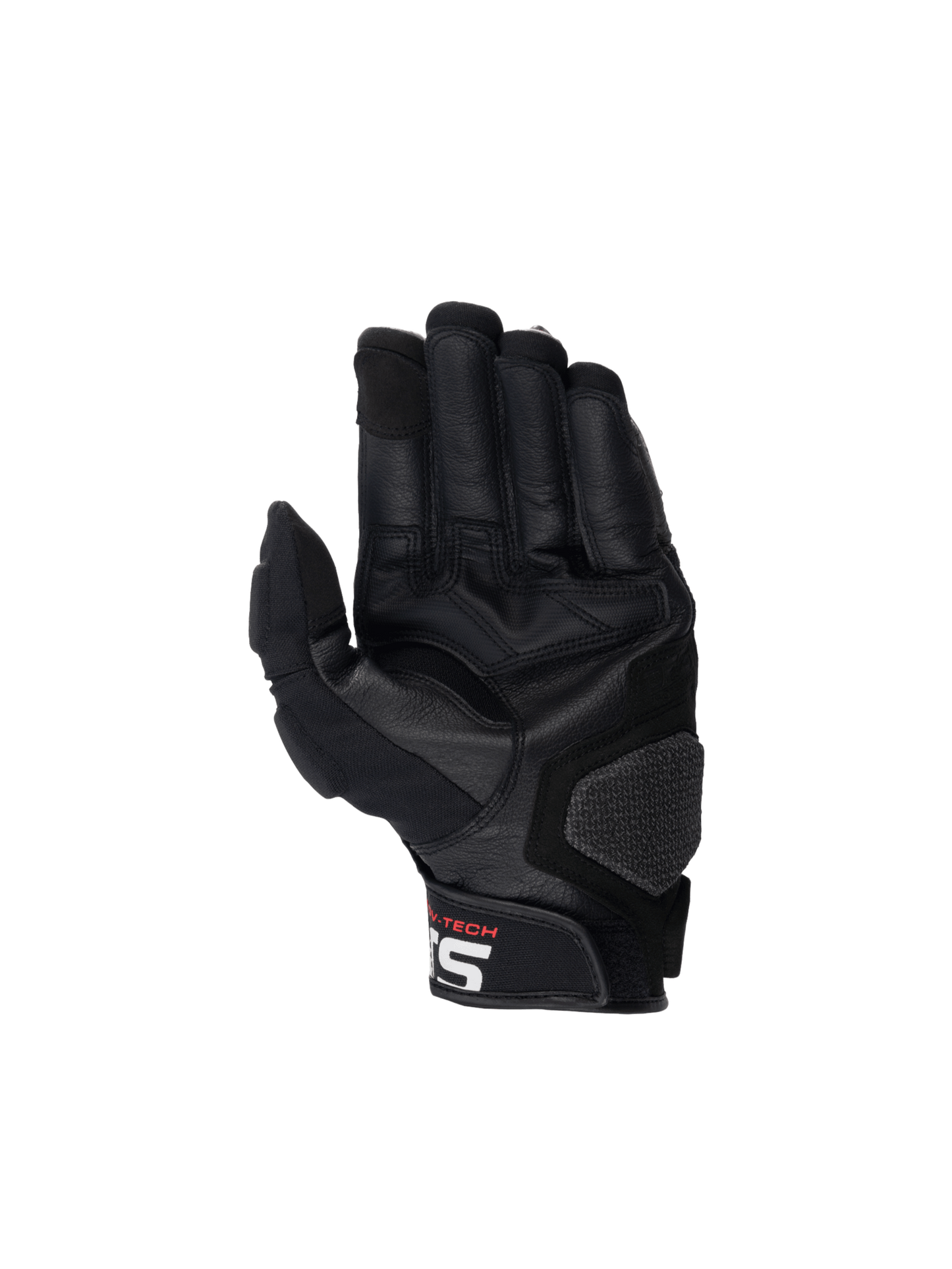 Alpinestars Halo Leather Gloves Black/White motorcycle gloves – image 2