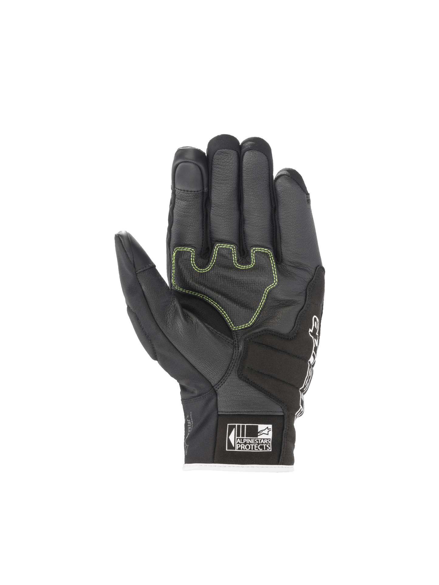 Alpinestars SMX Z Drystar® Gloves Black/White/Red Fluo motorcycle gloves – image 2