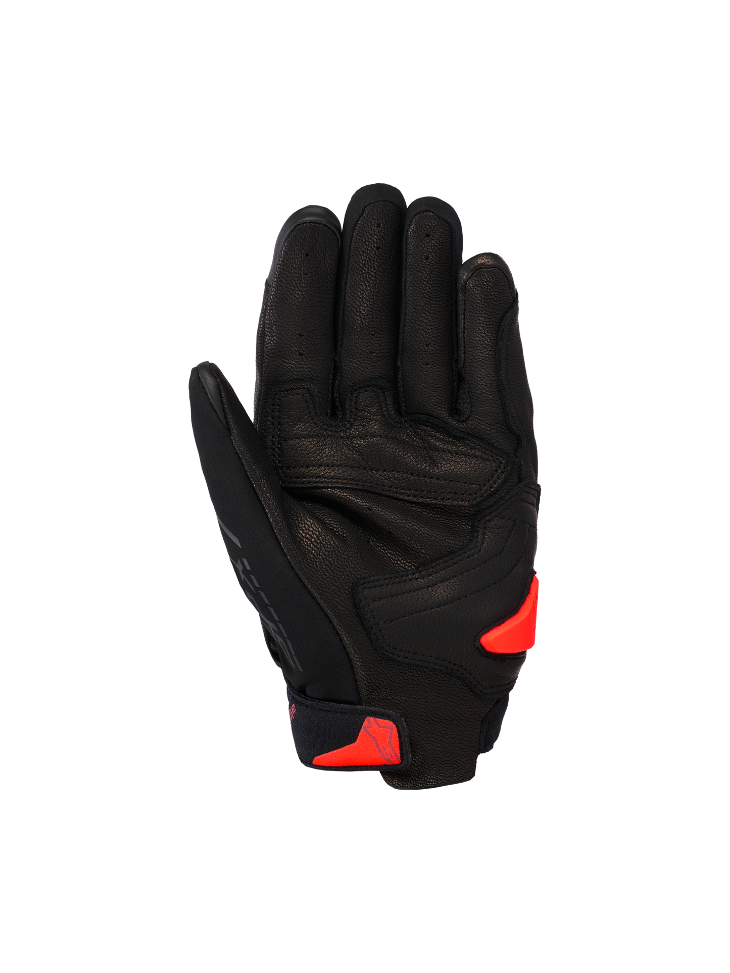 Alpinestars SP X 7 Gloves Black/Dark Red/Red Fluo motorcycle gloves – image 2