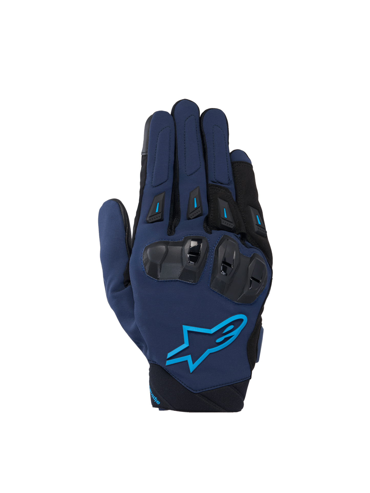 Alpinestars SP X 3 Gloves Dark Blue/Blithe Blue motorcycle gloves – image 1