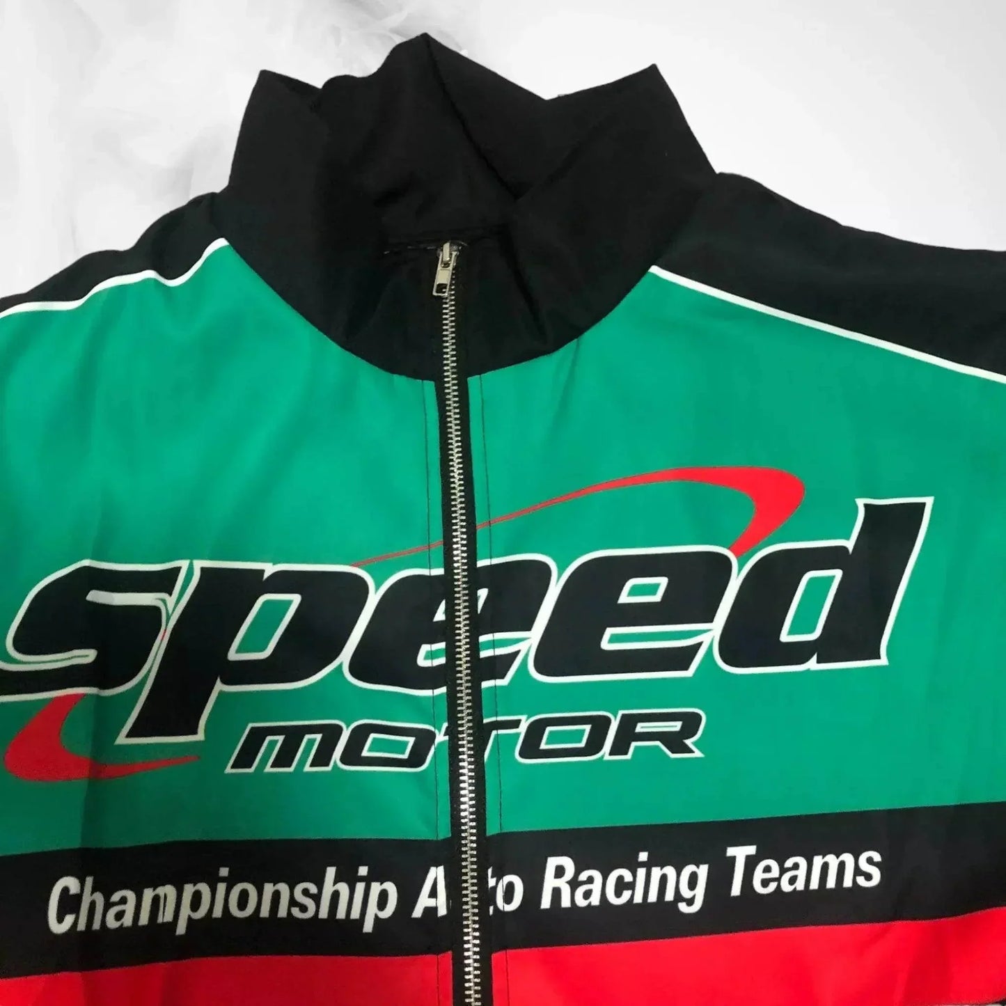 Speed Motor Green racing f1 jacket | Speed Racewear