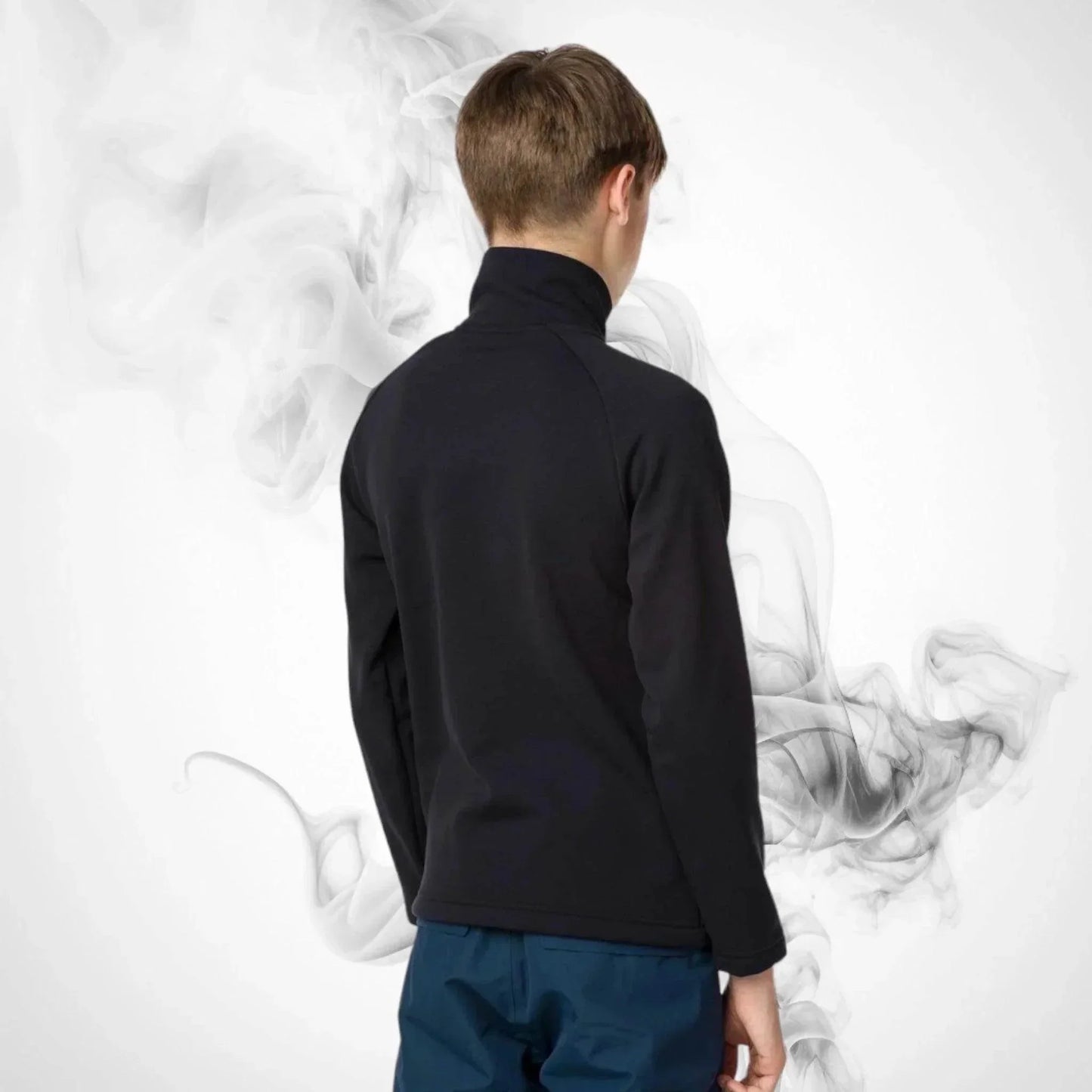 Ski Hoodie ROSSIGNOL Boy Fz Clim Black - 2020/21 | Speed Racewear