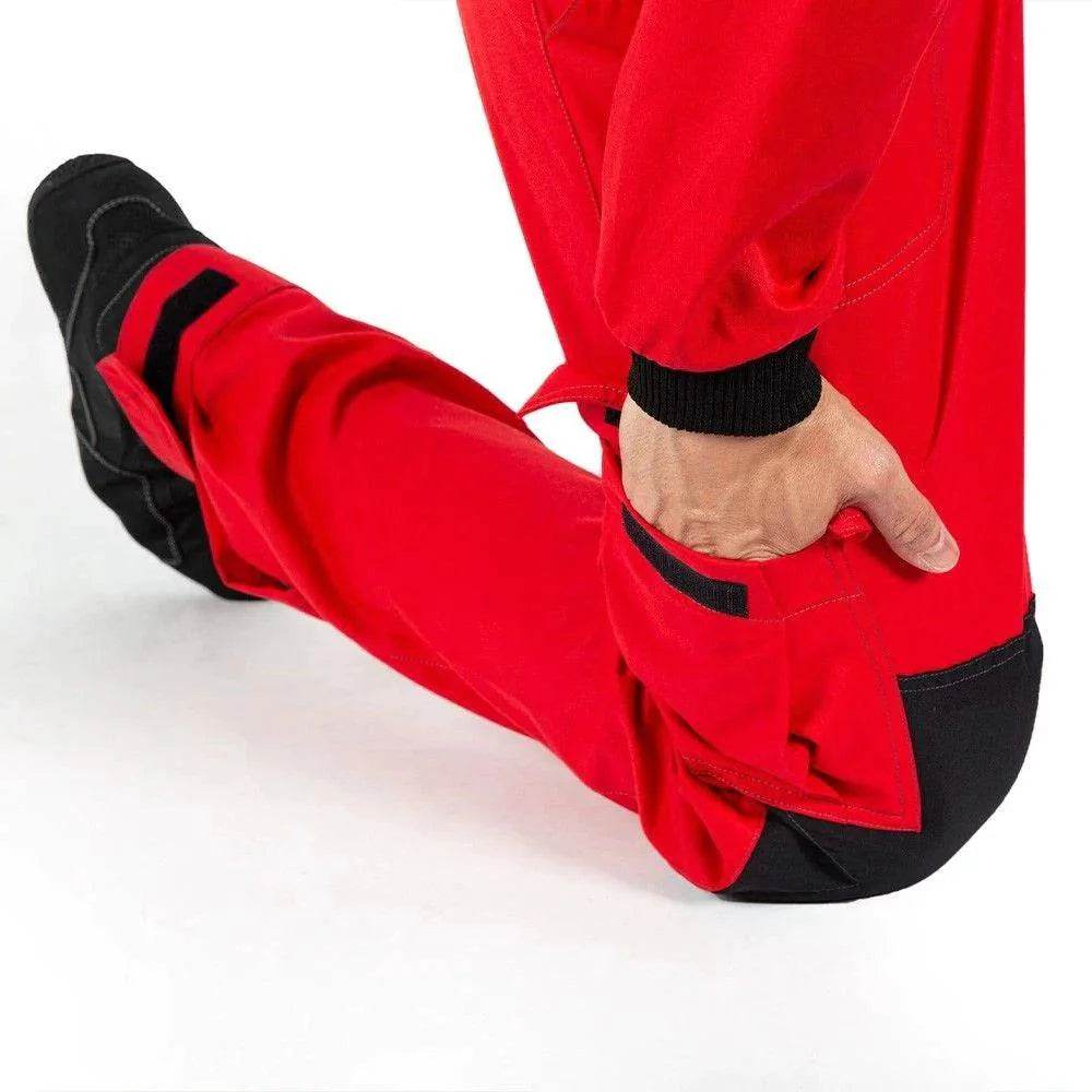 MECHANIC SUIT RED-SLIVER CLOUD | Speed Racewear