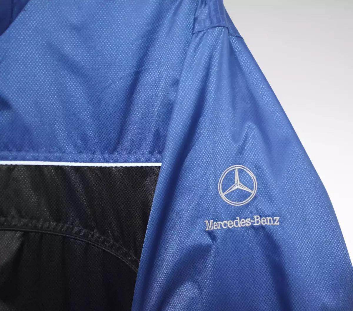 Vintage Mercedes Benz F1 Waterproof Hooded Jacket | Speed Racewear