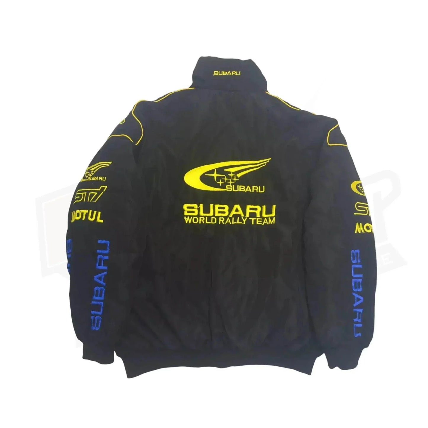 Subaru F1 Racing Y2K Embroidered Bomber Jacket | Speed Racewear