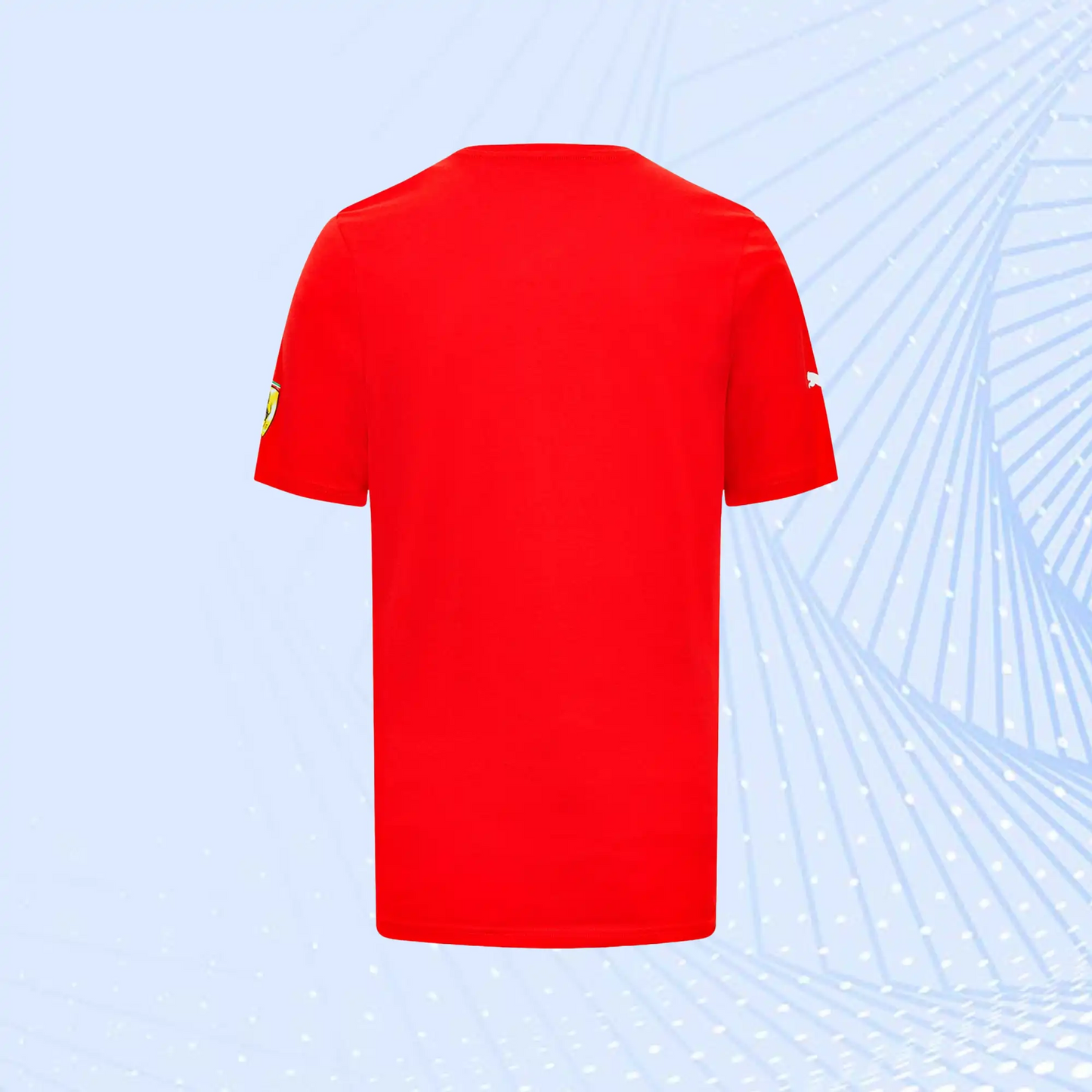 Charles Leclerc F1 Team Scuderia Ferrari Puma Driver T-Shirt- Red - view 3