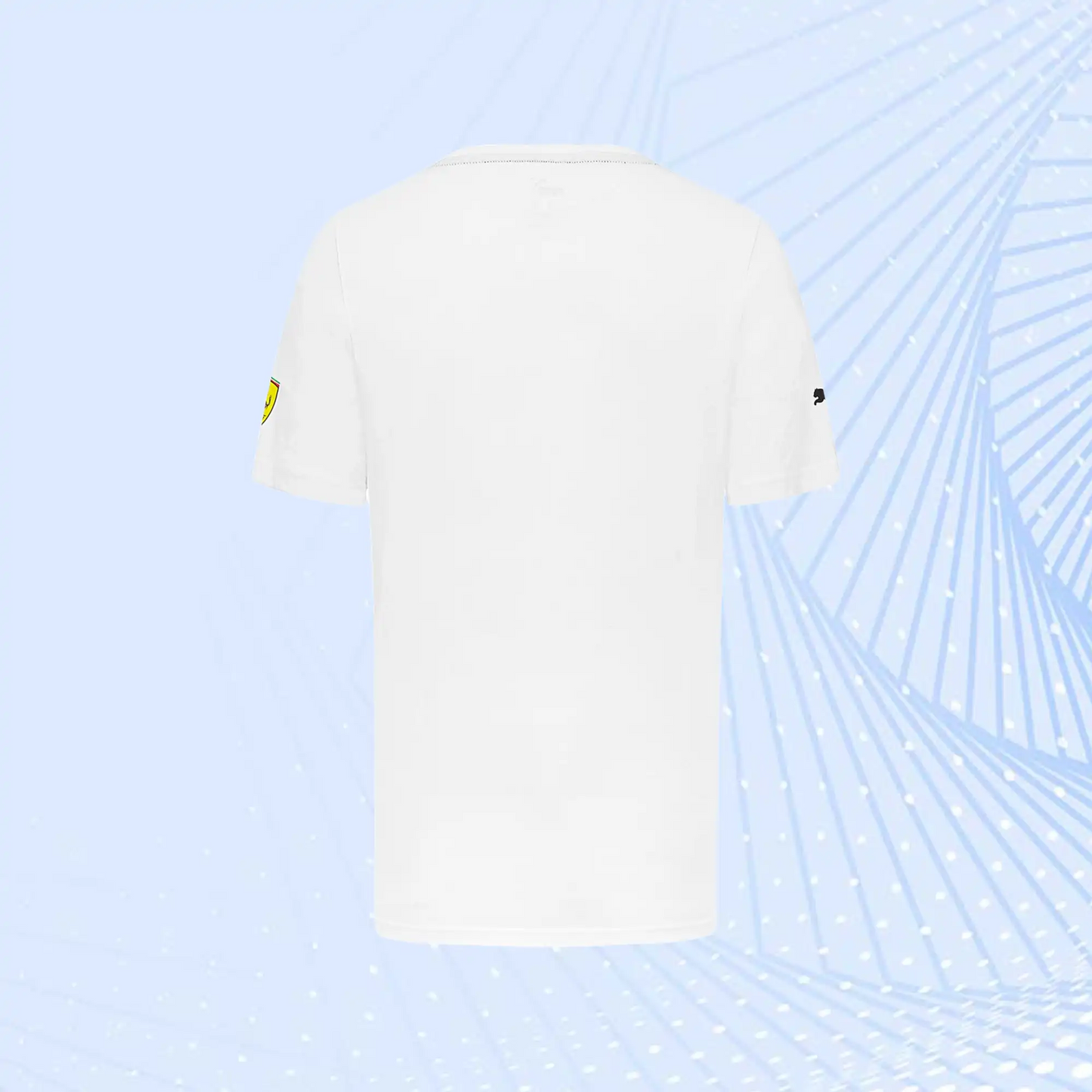 Charles Leclerc F1 Team Scuderia Ferrari Puma Driver T-Shirt- White - view 3