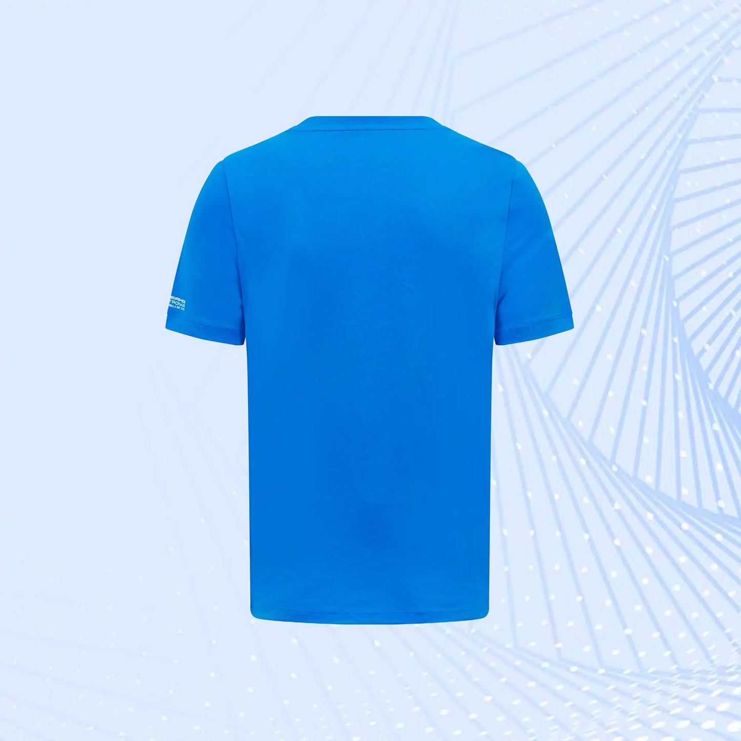 F1 George Russell 63 Mercedes AMG Petronas Formula 1 T-Shirt- Blue - view 3