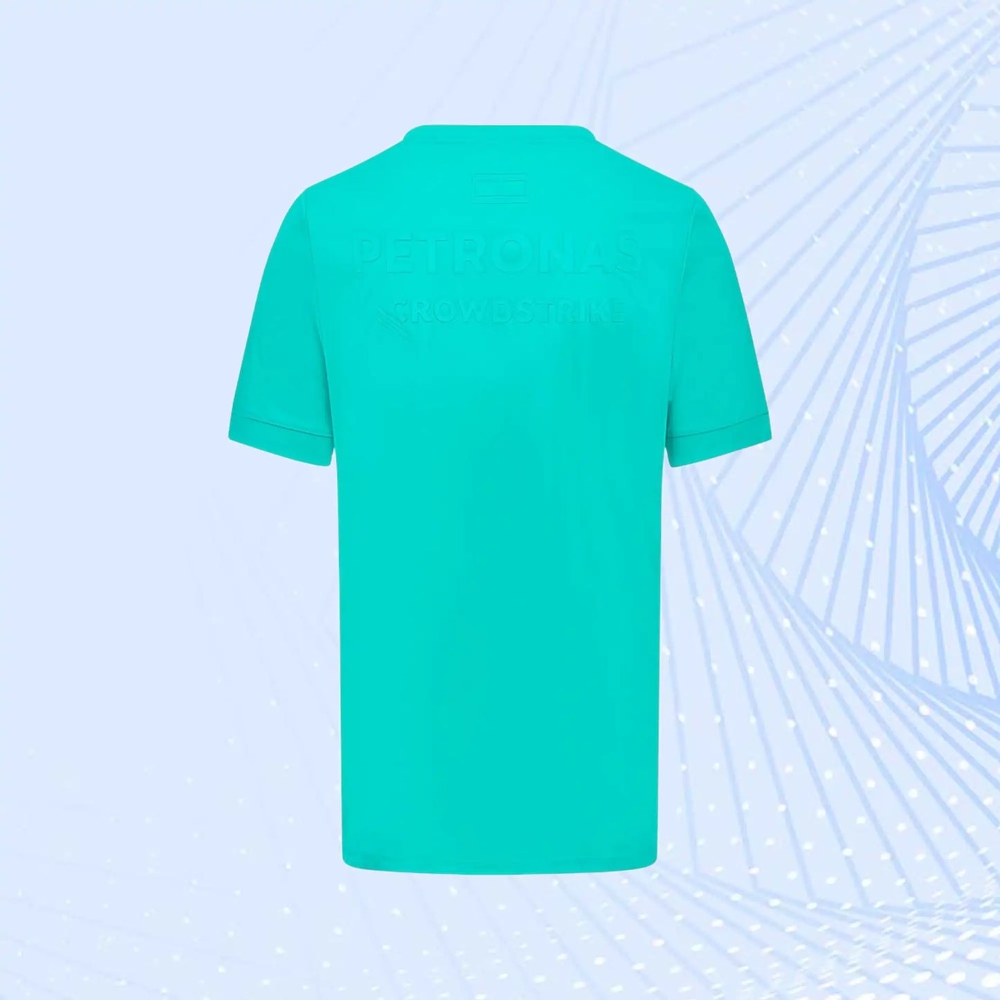 Mercedes AMG Petronas F1 2023 Team Stealth T-Shirt- Green - view 3