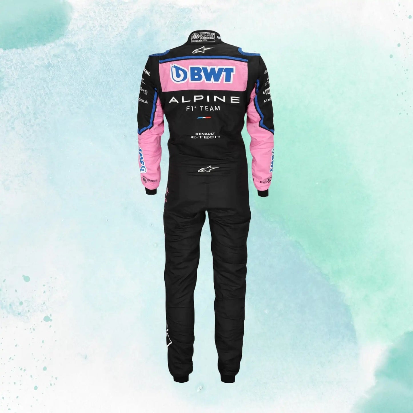 New 2023 Esteban Ocon BWT Team Alpine Replica Racing Suit F1 Team - view 3