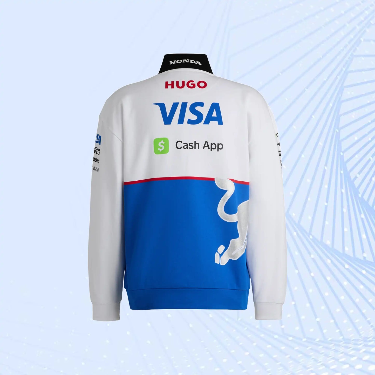 RB Cash App 2024 Team 1 / 4 Zip Replica Sweatshirt - view 3