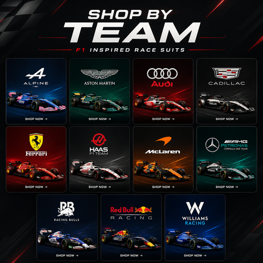 Shop by Team – F1 Race Suits