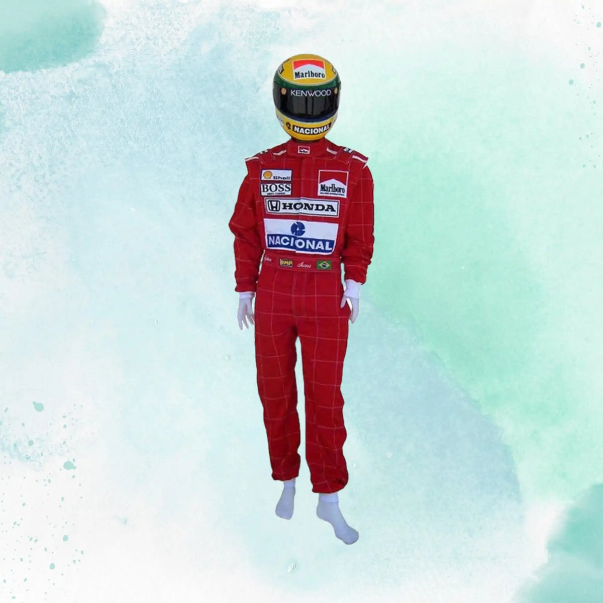 1991 Ayrton Senna Mclaren F1 Embroidery / Patch Replica Race Suit - view 1