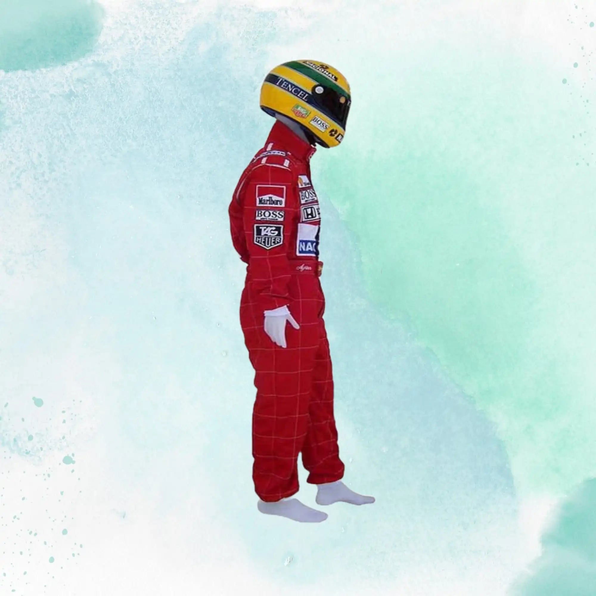 1991 Ayrton Senna Mclaren F1 Embroidery / Patch Replica Race Suit - view 3