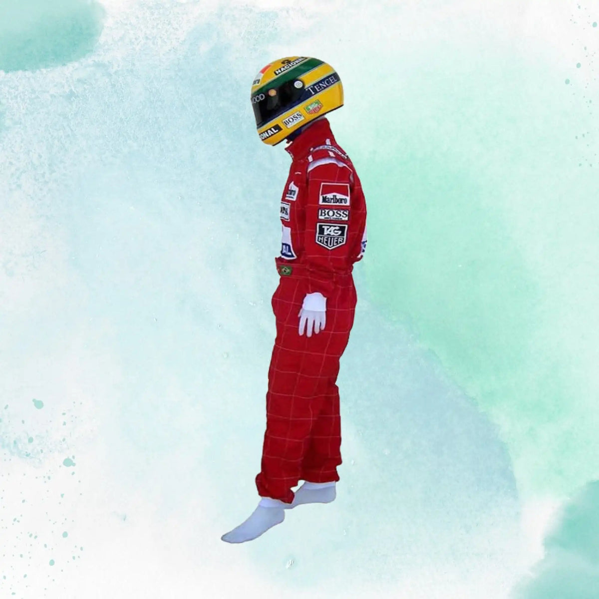 1991 Ayrton Senna Mclaren F1 Embroidery / Patch Replica Race Suit - view 4