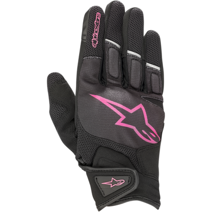 Alpinestars Women Stella Atom Gloves Black/Fuchsia motorcycle gloves – image 1