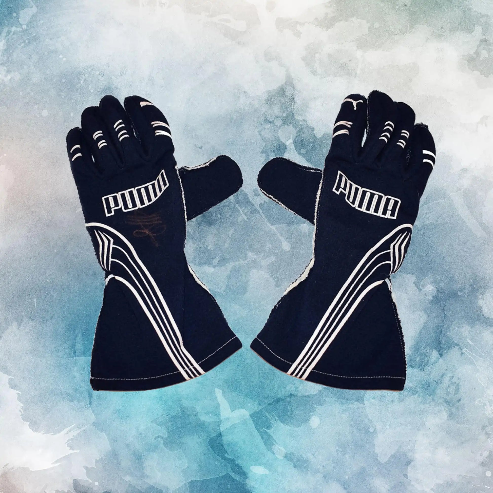 2007 / 08 Sebastian Vettel Toro Rosso Race Worn F1 Gloves / Sebastian Vettel Toro Rosso Replica Race Gloves - view 1