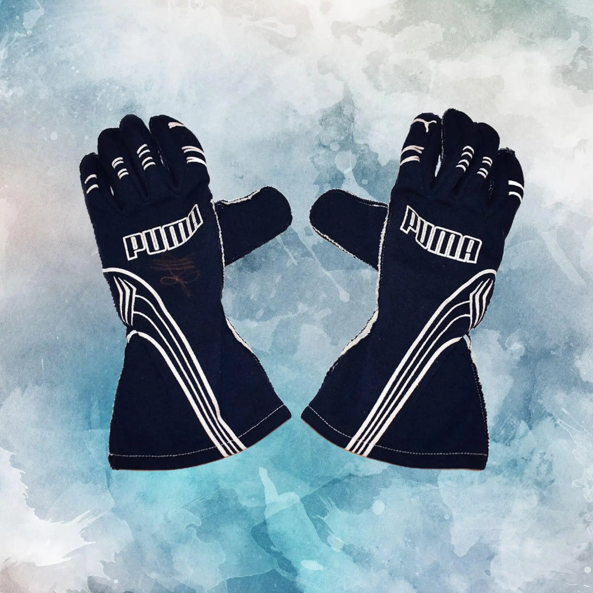 2007 / 08 Sebastian Vettel Toro Rosso Race Worn F1 Gloves / Sebastian Vettel Toro Rosso Replica Race Gloves - view 1