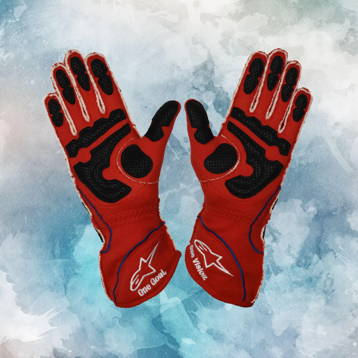 2008 Danica Patrick Original Alpinestars IndyCar Gloves / Danica Patrick Replica Race Gloves - view 2