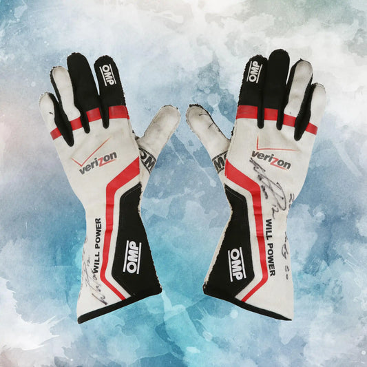 2012 Will Power Race Team Penske Indy 500 Gloves / Will Power Replica Race Gloves - view 1