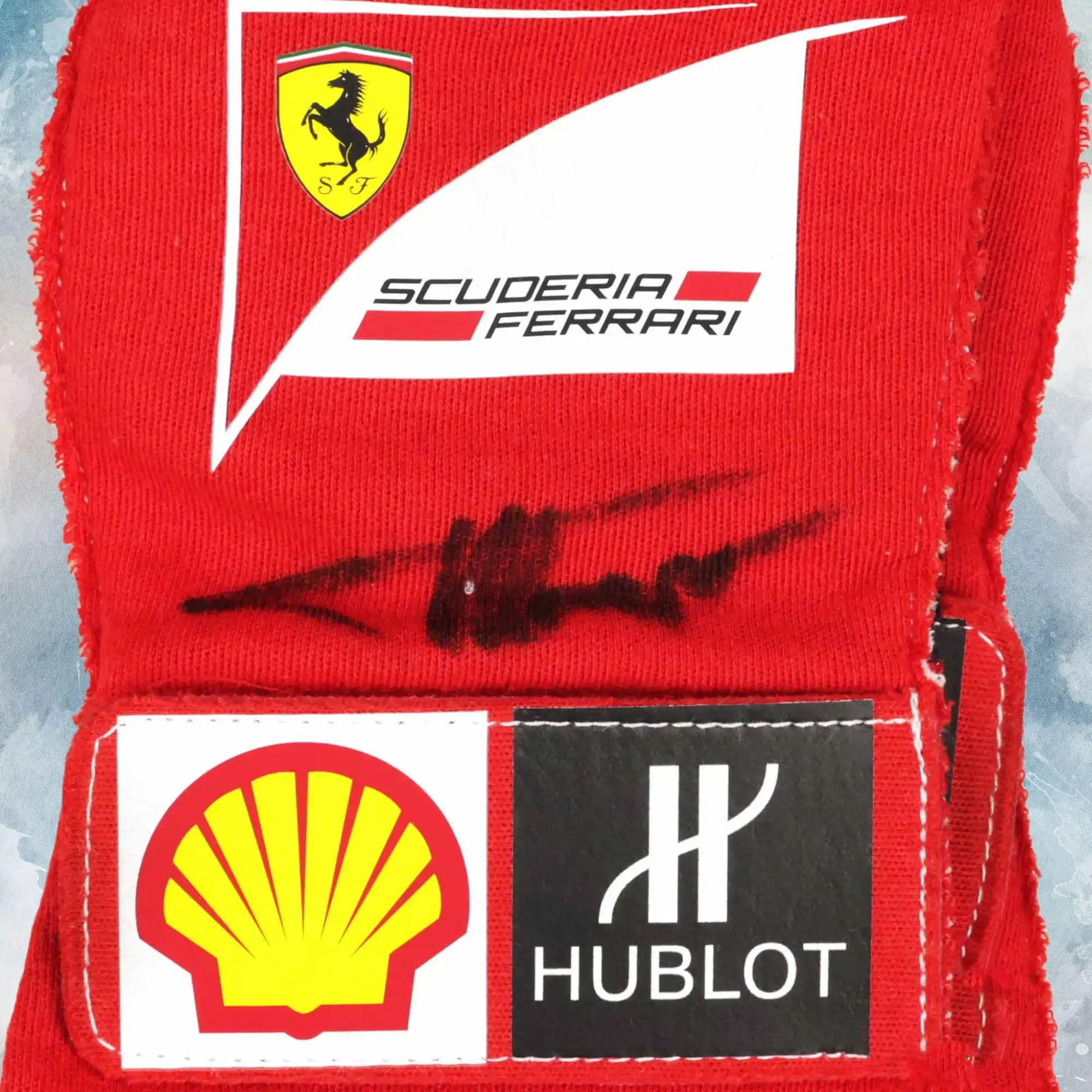 2014 Fernando Alonso Race Scuderia Ferrari F1 Gloves / Fernando Alonso Replica Race Gloves - view 4