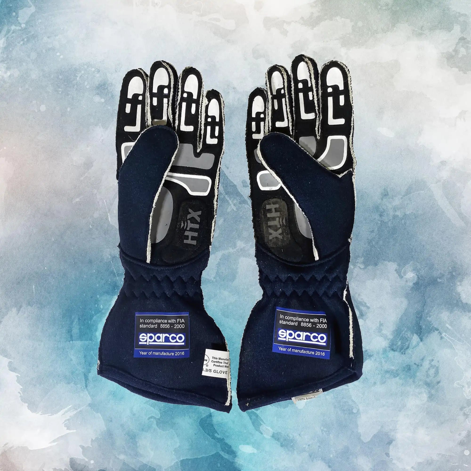 2016 Max Chilton Ganassi Racing IndyCar Gloves / Max Chilton Replica Race Gloves - view 2