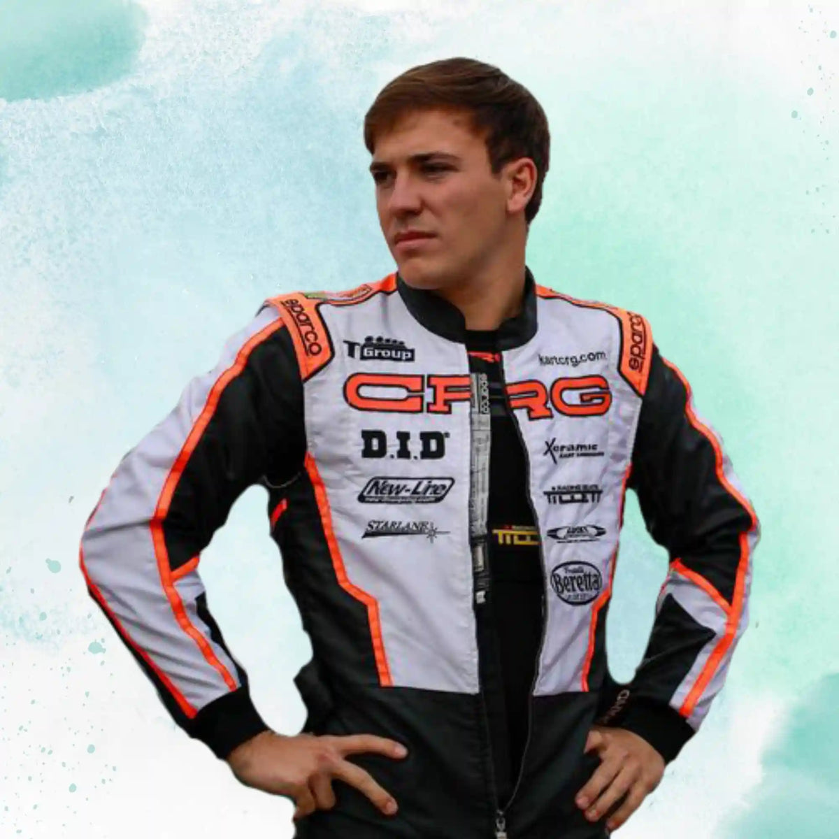 2017 CRG Go Kart Overall Sublimation Printed Replica Racing Suit - view 2