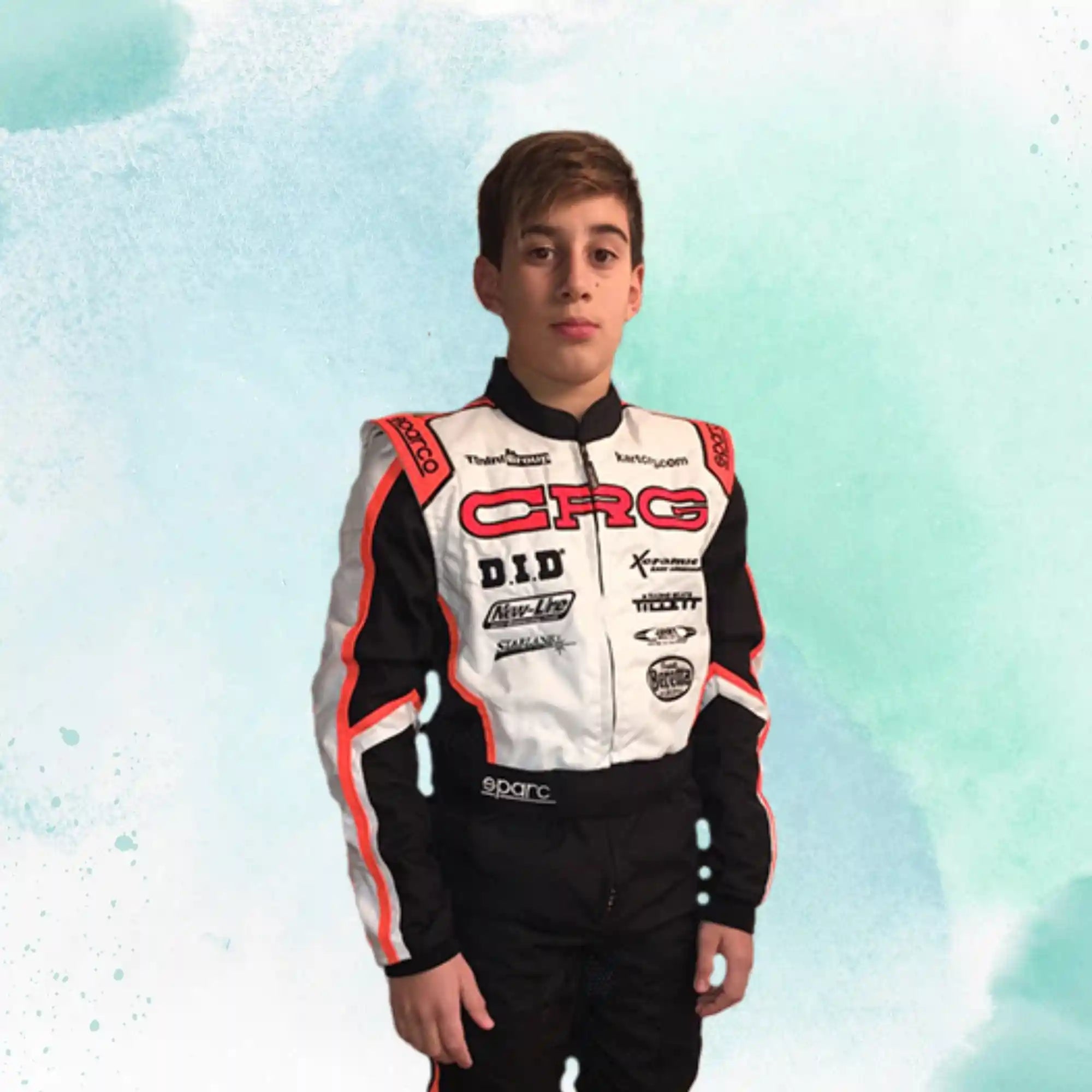 2017 CRG Go Kart Overall Sublimation Printed Replica Racing Suit - view 3