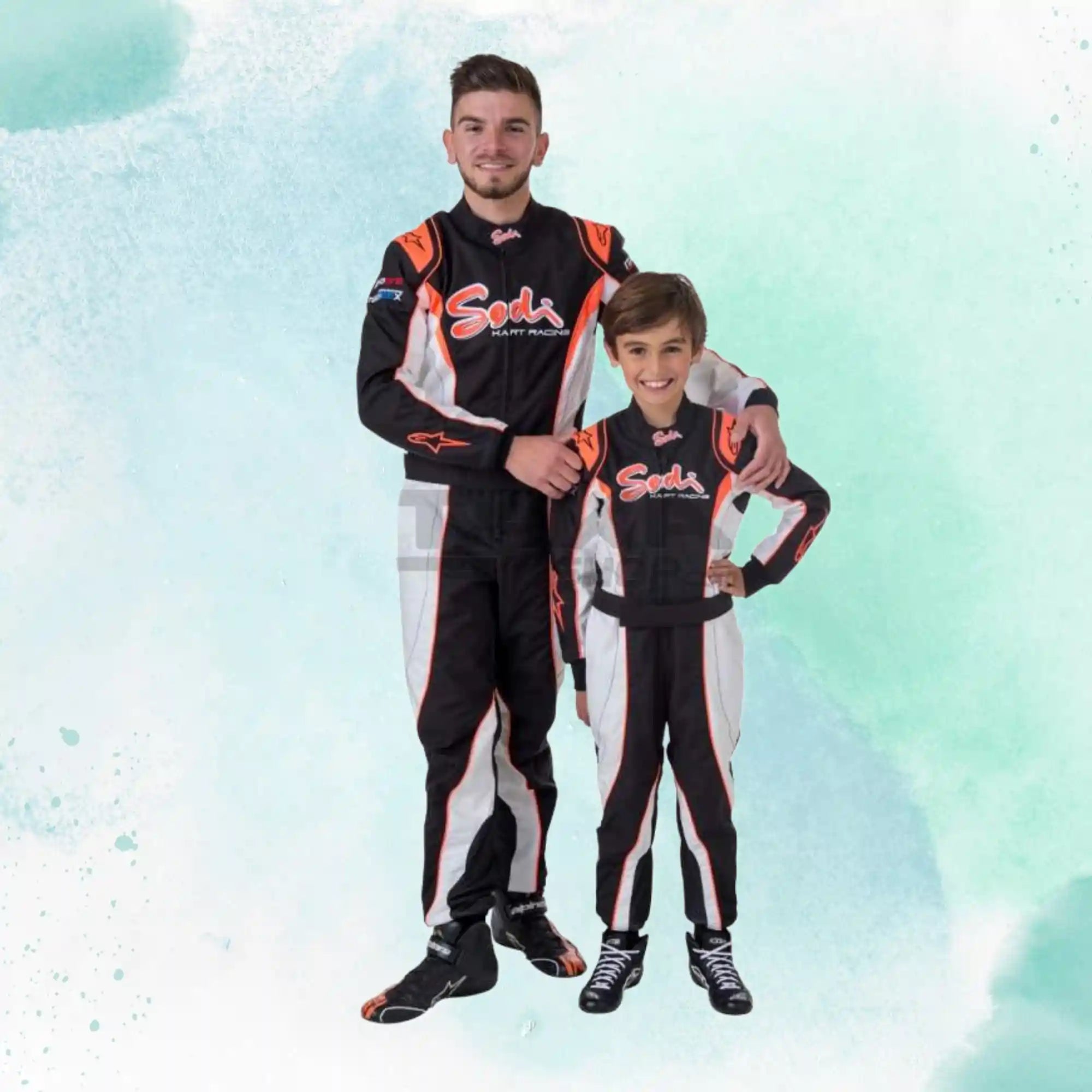 2018 Sodi Kart Sparco Go Kart Replica Racing Suit Sublimation Printed - view 2