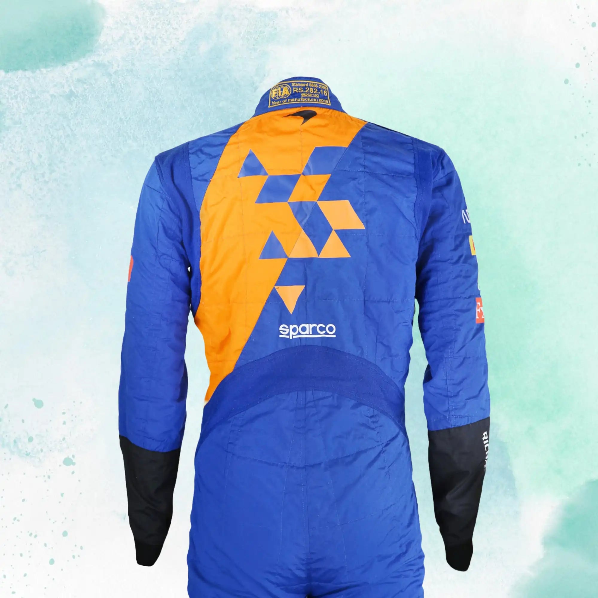 2019 Carlos Sainz Jr Mclaren Team Formula 1 Replica Racing Suit - view 3