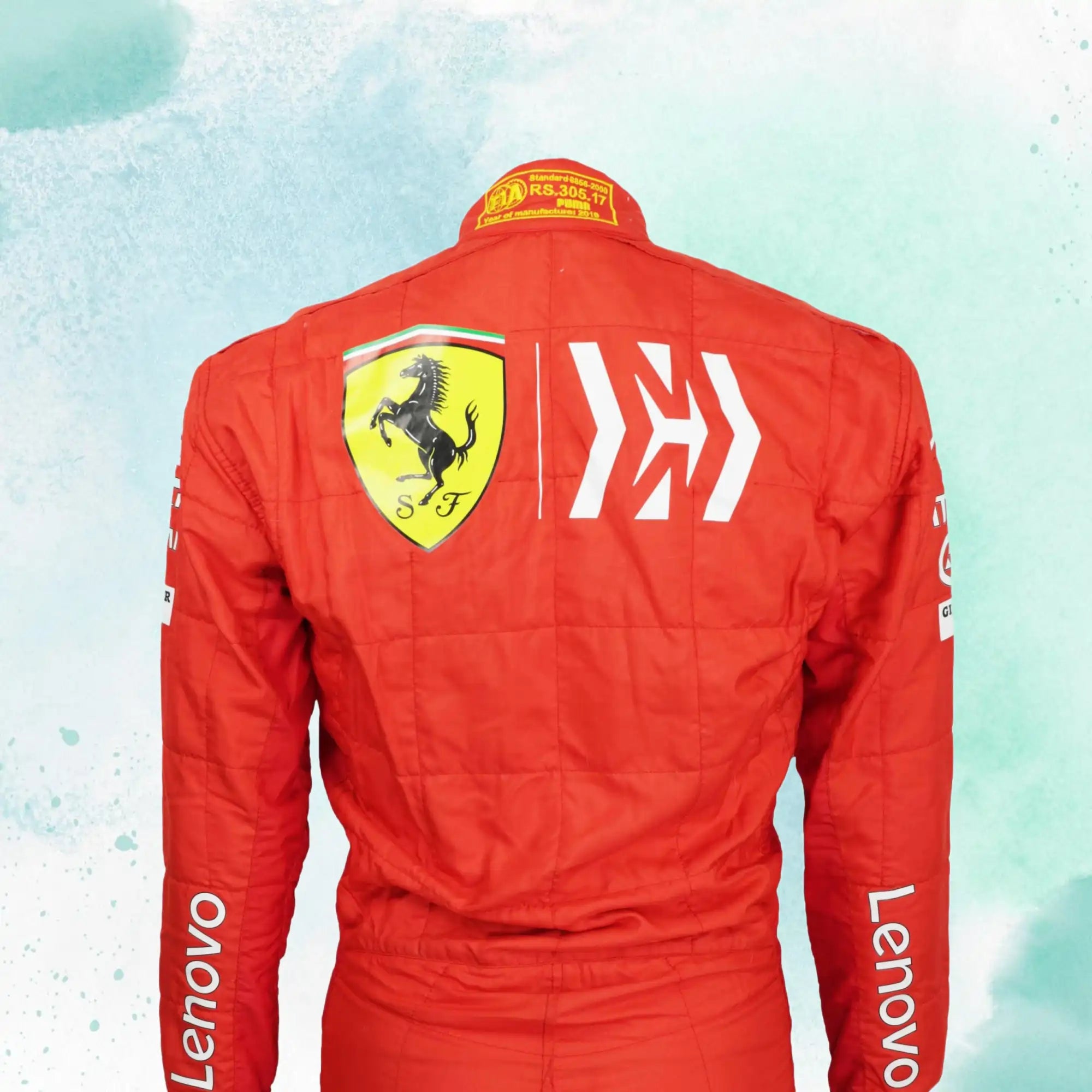 2019 Charles Leclerc Replica Racing Suit Mission Winnow Scuderia Ferrari F1 - view 3