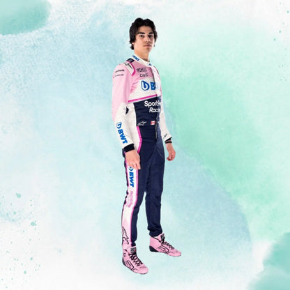 2019 Lance Stroll BWT F1 Team Alpine Replica Racing Suit - view 1