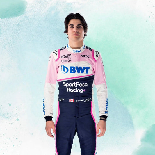 2019 Lance Stroll BWT F1 Team Alpine Replica Racing Suit - view 2
