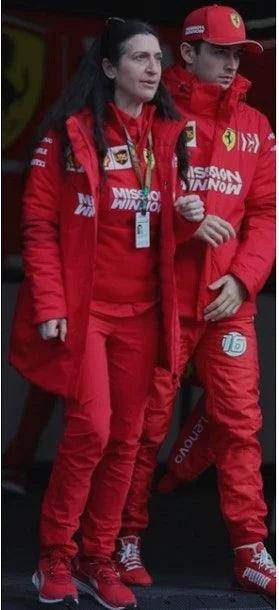 2019 Charles Leclerc Ferrari F1 WINTER JACKET | Speed Racewear