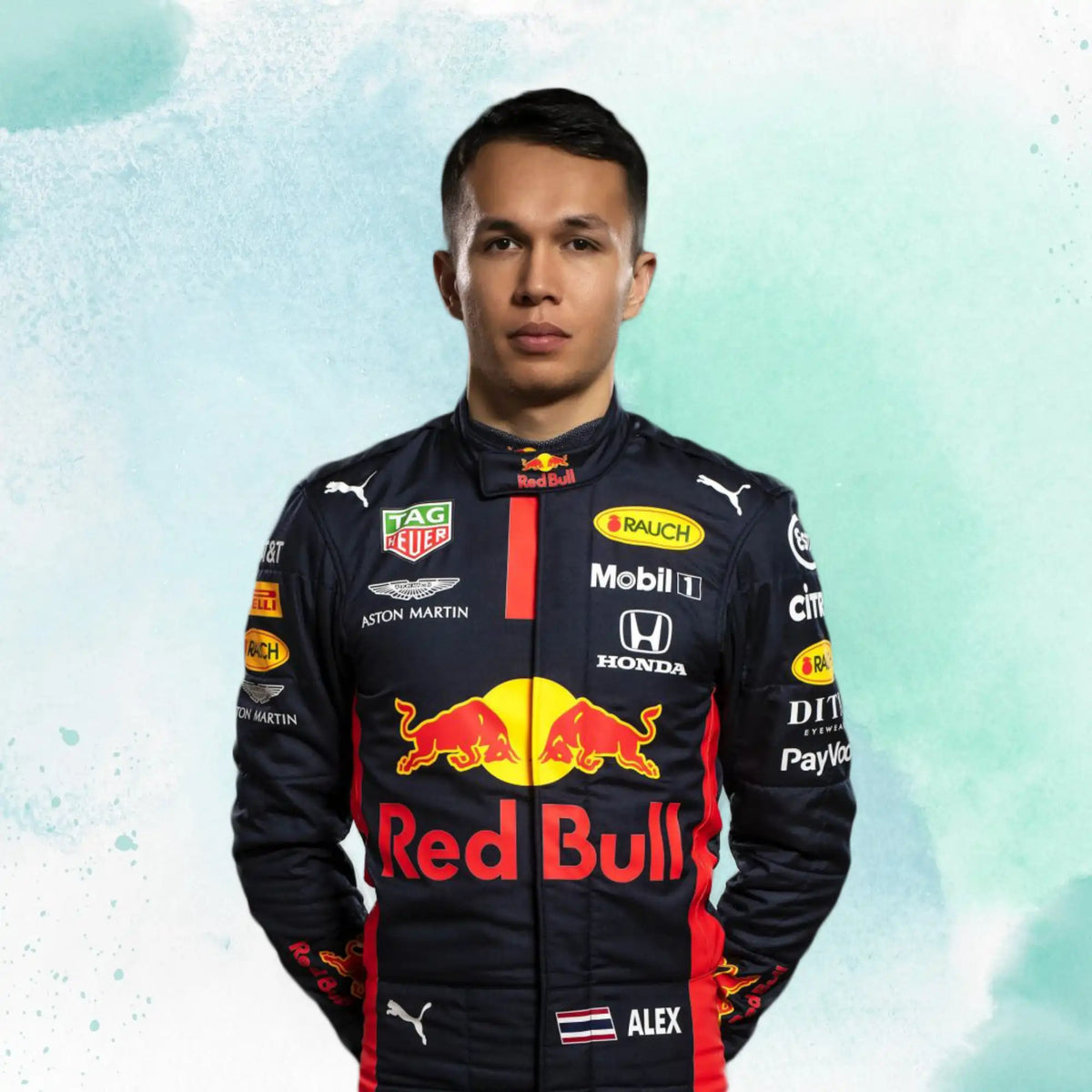 2020 Alexander Albon Replica Racing Suit RedBull Honda F1 Team - view 3
