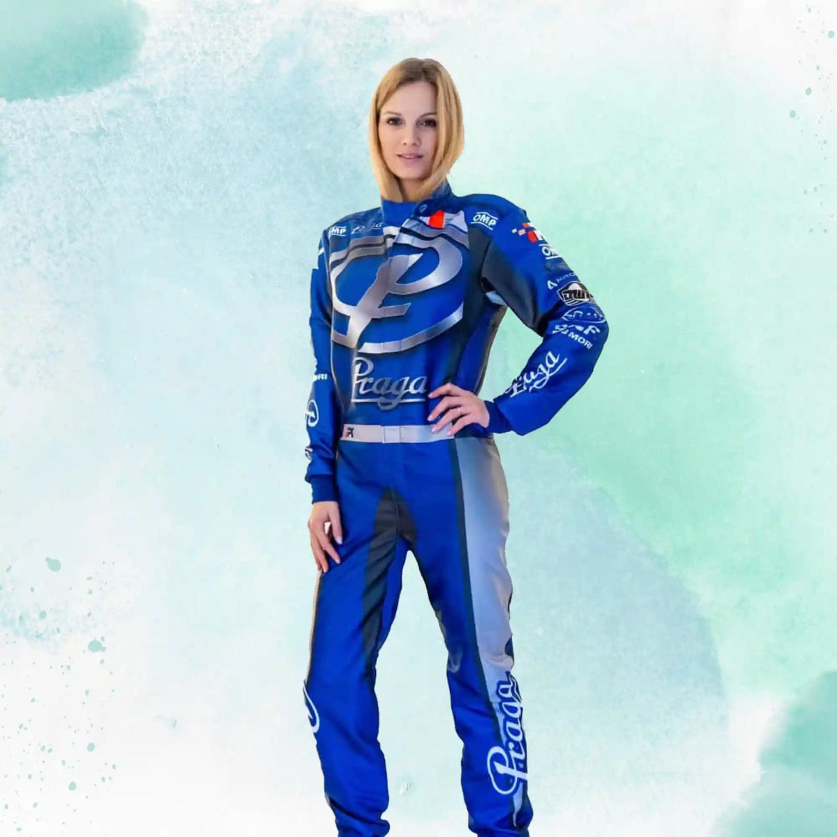 2020 Praga Go Kart Replica Racing Suit Sublimation Printed - view 1