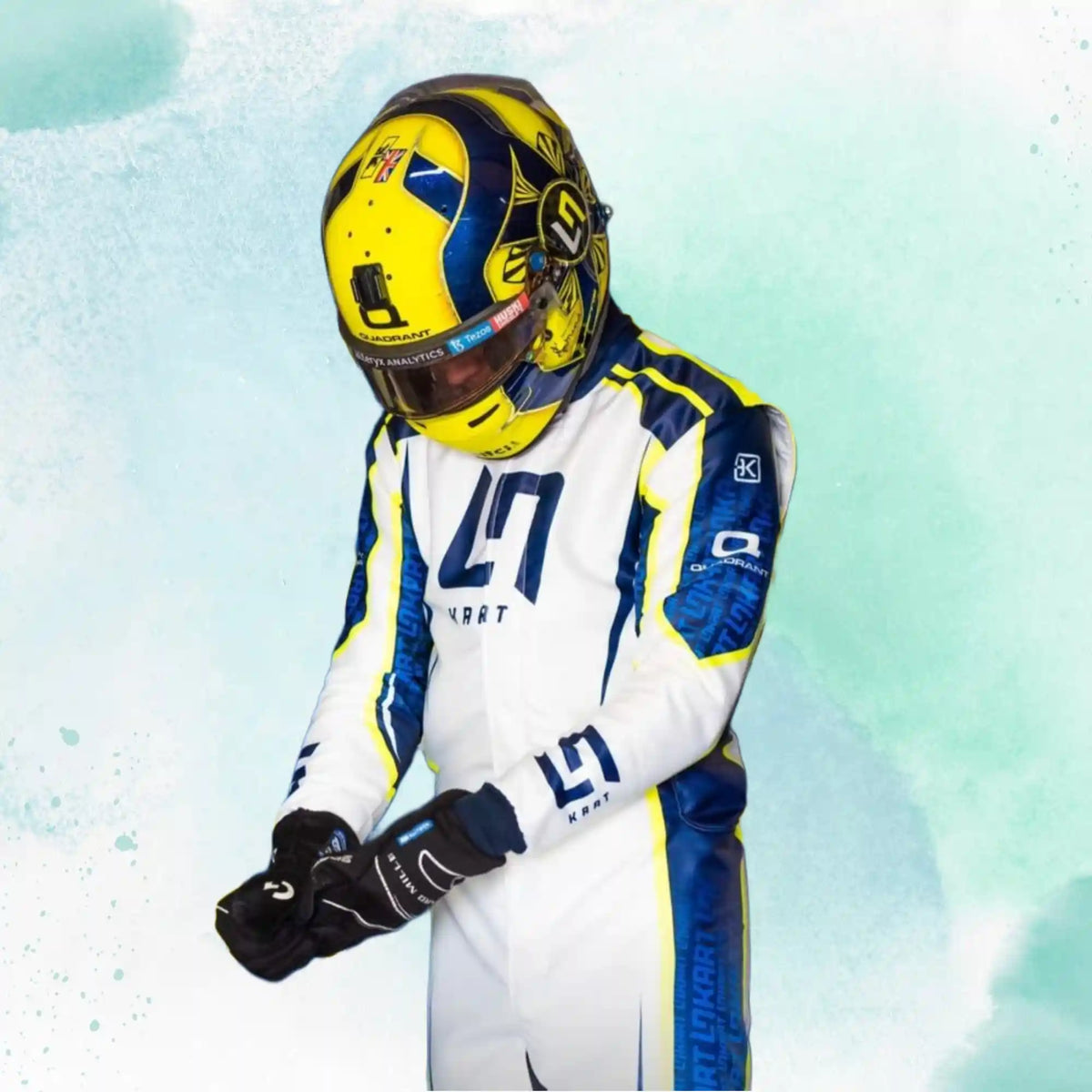 2022 New LN Kart Suit OMP Overall Replica Karting Suit - view 2