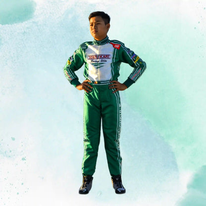 2022 Tony Kart Sublimation Printed Overall Go Kart Driver Replica Racing Suit - view 1