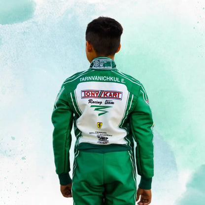 2022 Tony Kart Sublimation Printed Overall Go Kart Driver Replica Racing Suit - view 2