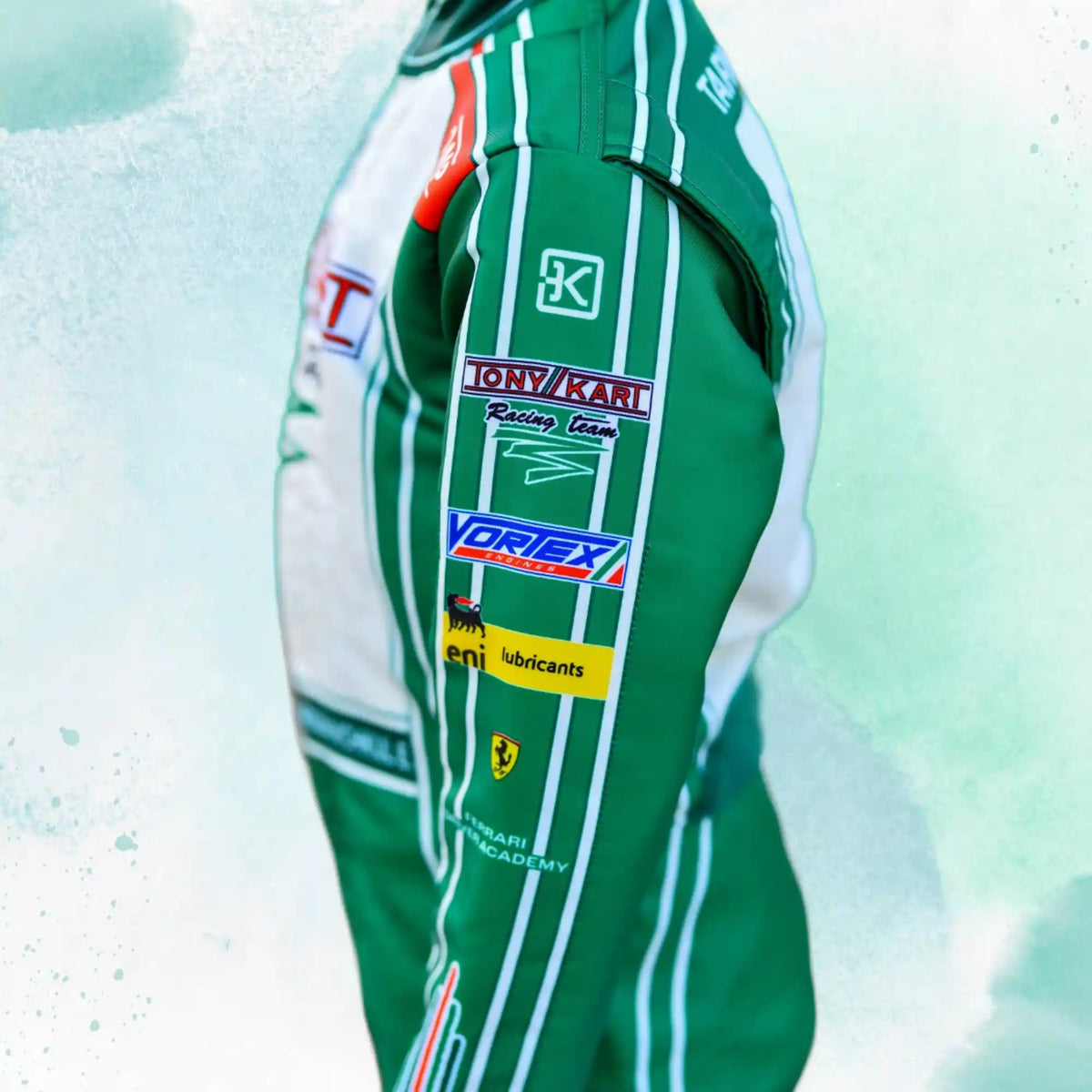 2022 Tony Kart Sublimation Printed Overall Go Kart Driver Replica Racing Suit - view 3