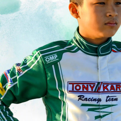 2022 Tony Kart Sublimation Printed Overall Go Kart Driver Replica Racing Suit - view 6