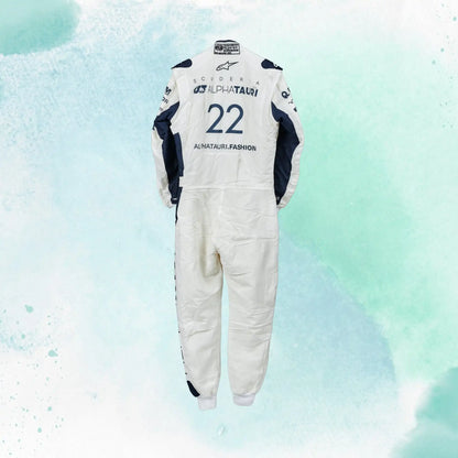 2022 Yuki Tsunoda Replica Race Suit F1 Team Alphatauri - view 3