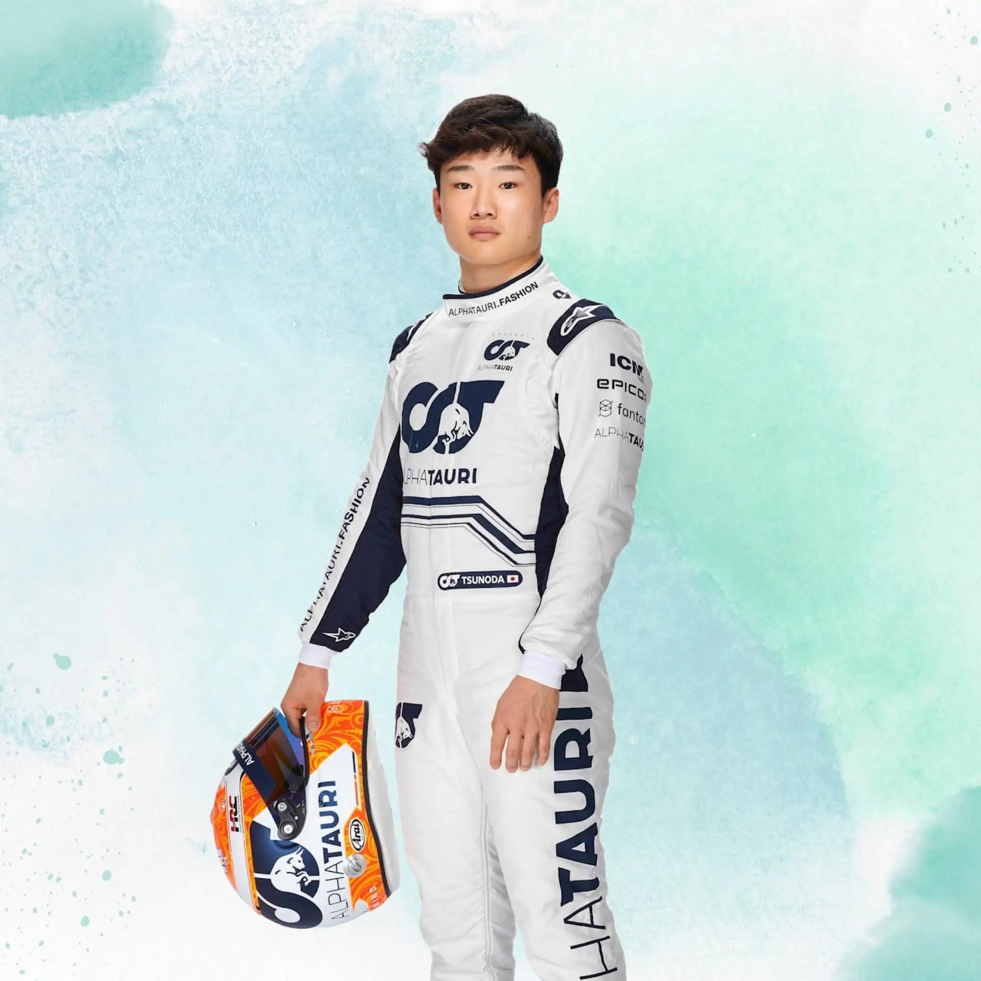 2022 Yuki Tsunoda Replica Race Suit F1 Team Alphatauri - view 4