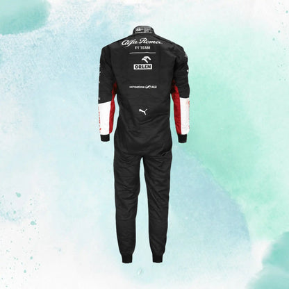 2022 Zhou Guanyu F1 Team Replica Racing Suit Alfa Romeo - view 3