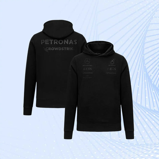 2023 F1 Mercedes AMG Petronas Formula One Team Stealth Hoodie - view 1