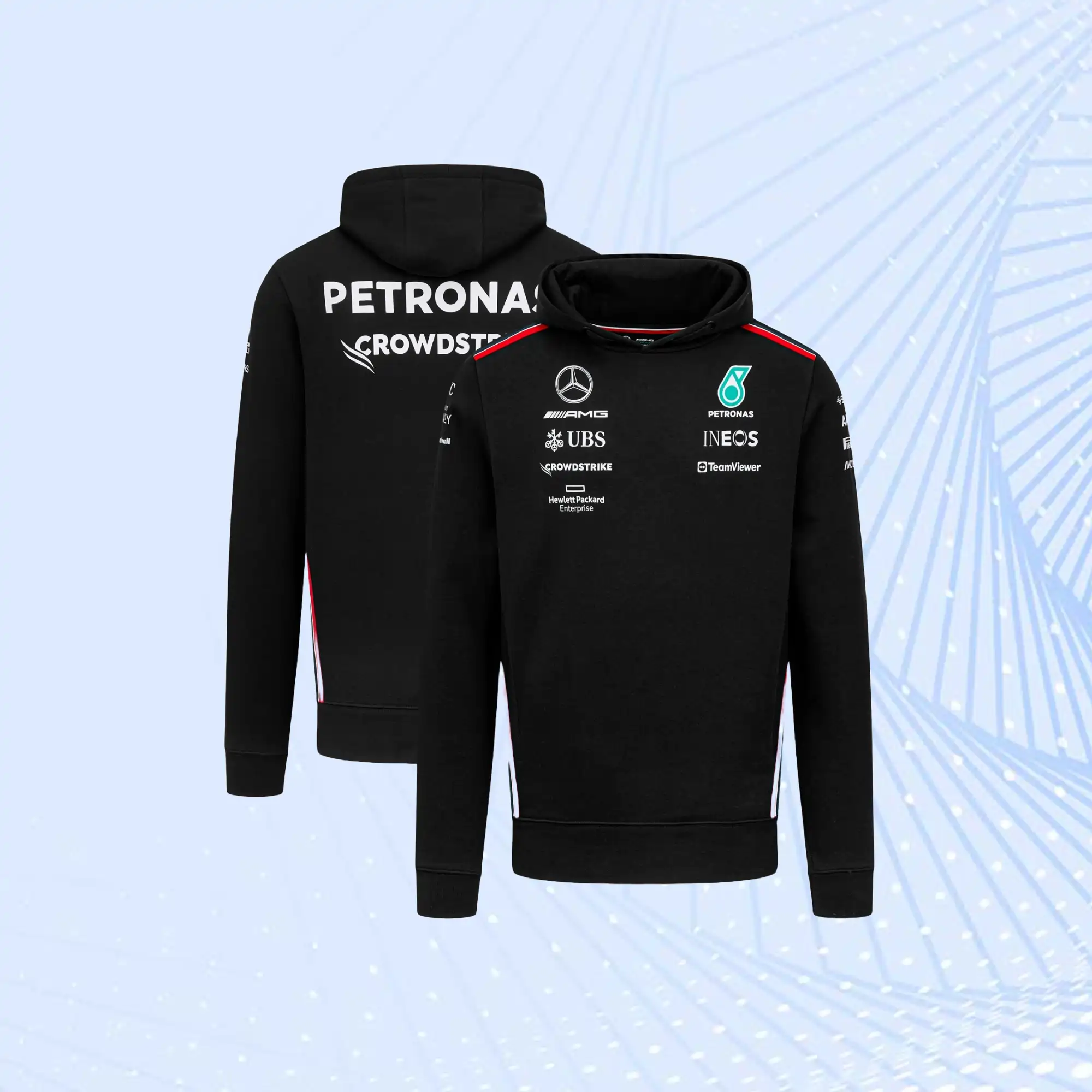 2023 F1 Team Mercedes AMG Petronas Formula 1 Team Hoodie - view 1