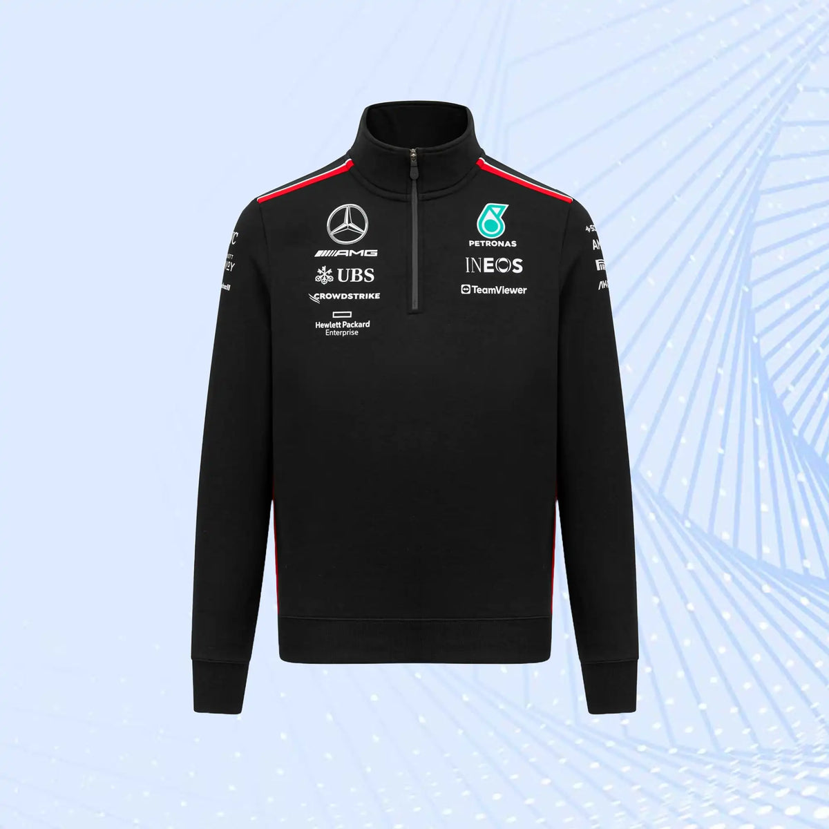 2023 Mercedes AMG Petronas Formula 1 Team 1 / 4 Zip Sweat - view 2